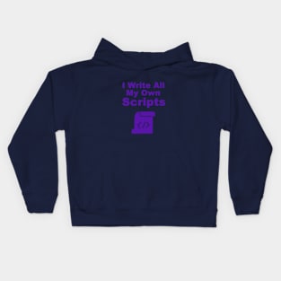 Scripting Extraordinaire Kids Hoodie